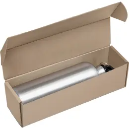 Solano Bottle in Bianca Custom Gift Box Silver